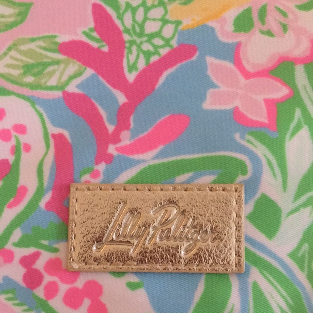 NWT Lilly Pulitzer Packing Cubes Bright Delight set of 2 GWP - Picture 5 of 11